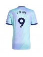 Arsenal Gabriel Jesus #9 Ausweichtrikot 2024-25 Kurzarm